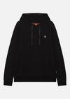 SI HOODED SWEAT BLACK RÆBURN